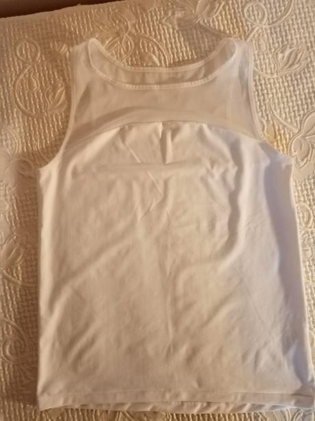 Tielko s transparentným topom, m