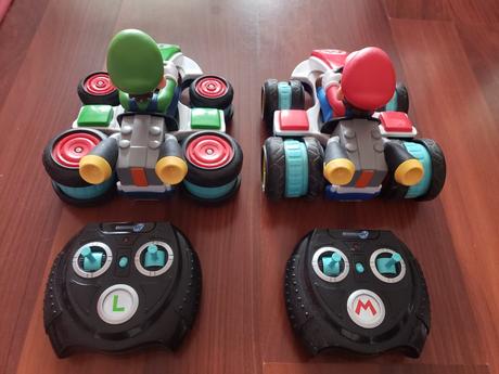 Mario bros autíčka na ovládanie, 