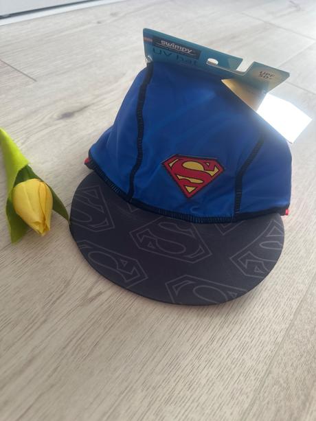 Letná čiapka s uv 50+ superman, 98 / 104
