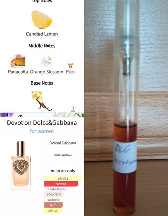 Parfém devotion odstrek,