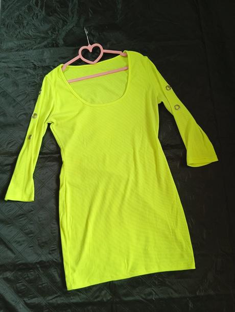 Neónové šaty xl, xl