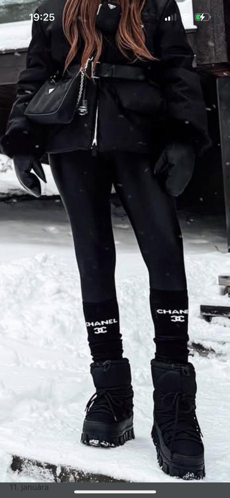 Navleky na nohy chanel, 