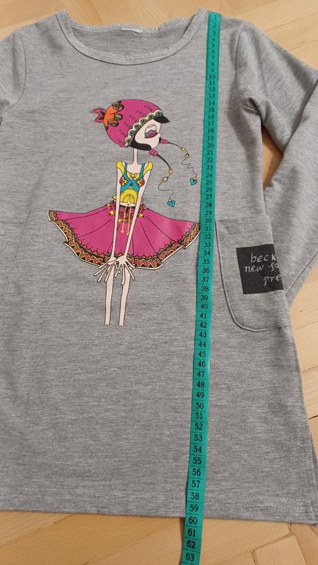 Predĺžené tričko/tunika, 128