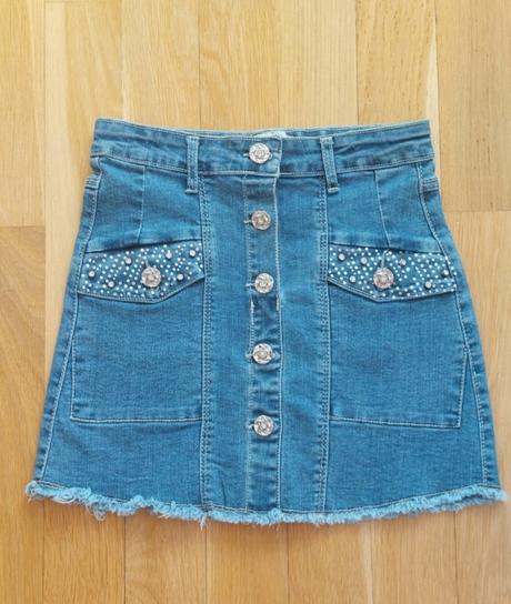 Rifľová sukňa veľkosť 146, 146