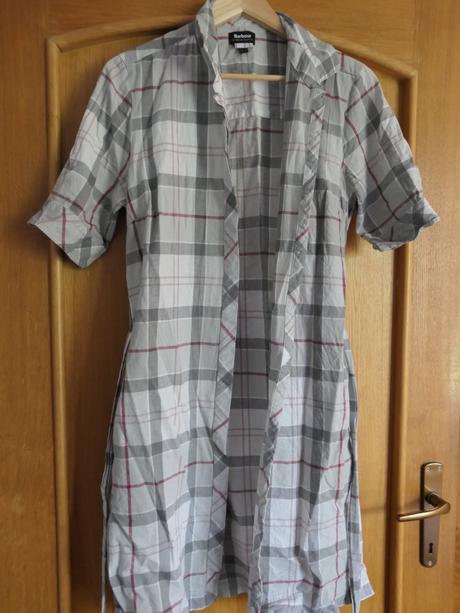 Barbour tartan bavlna,lan luxusne pohodlne, krasne, m