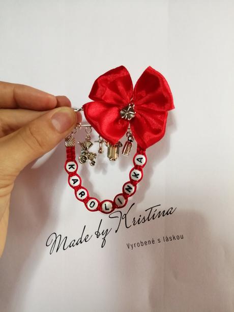 Mašlička na kočík (dvojitá mašlička), 