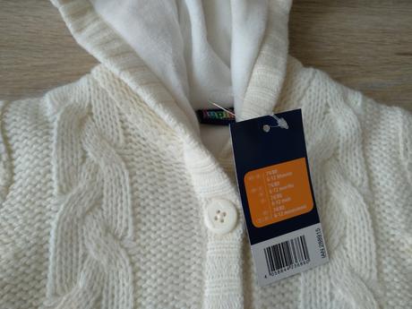 Zateplený sveter nový s visačkou, lupilu,74