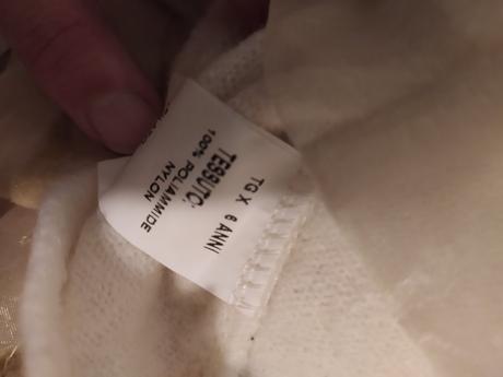 Šaty krémové dievčenské, 122