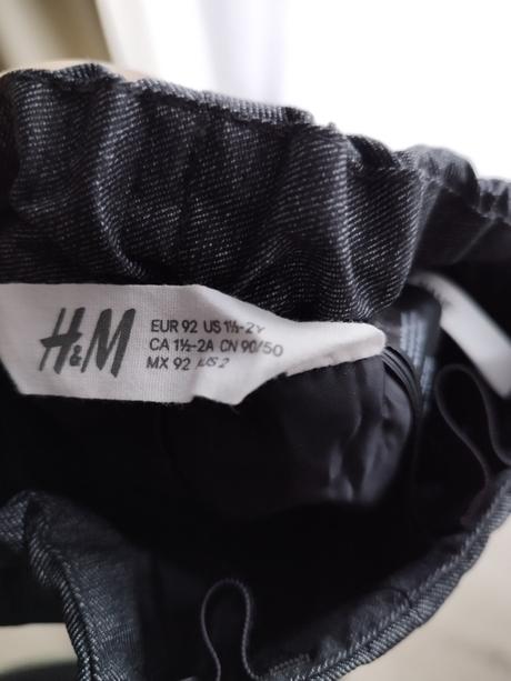 Nepremokavē nohavice, šuštiaky, h&m,92