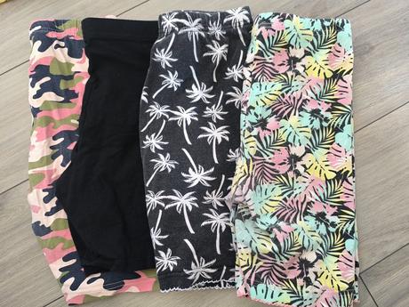 Krátke legíny 4ks vel.134/140, 140