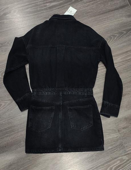 Denimové šaty, zara,xs