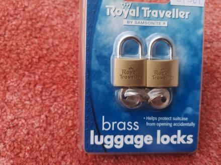 Royal traveller by samsonite zámky na kufre 2 ks, samsonite