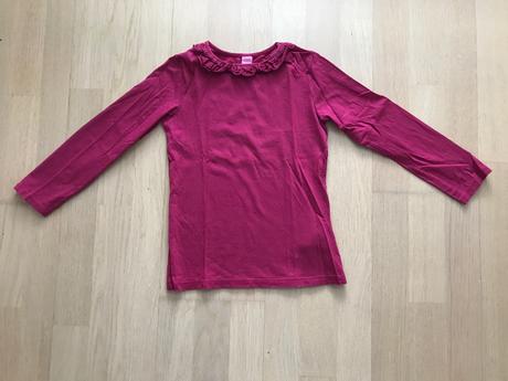 Dievčenské tričko s volánikom, dopodopo,128