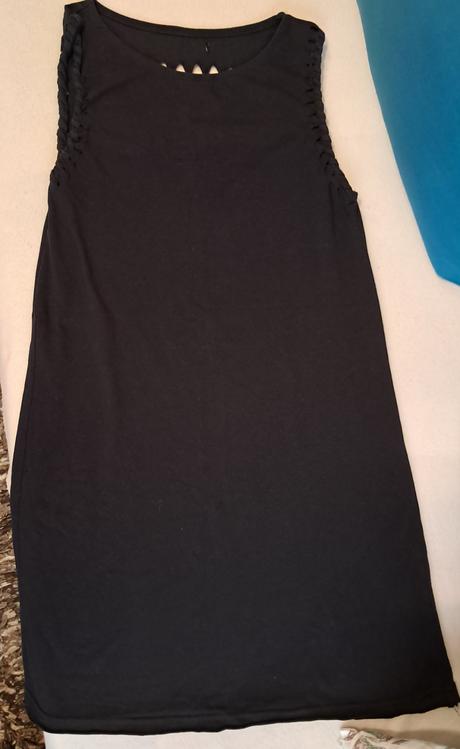 Cierne trickove letne saty(tielko) s, s