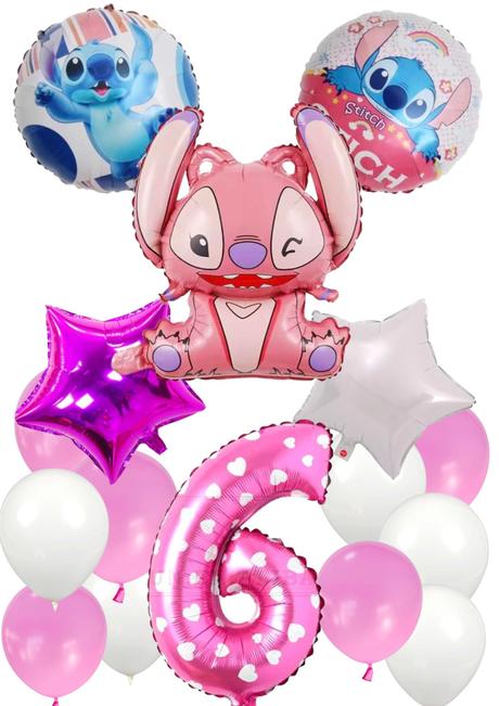 Balóny stitch- až 16 kusov,