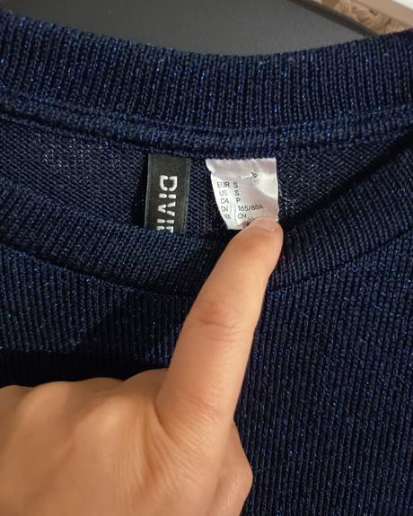 Trblietavý svetrík h&m, bushman,s
