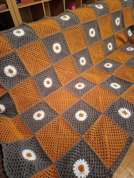 Háčkovaná deka-prehoz, 