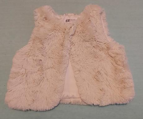 Kožušinková vesta h&m 92, h&m,92