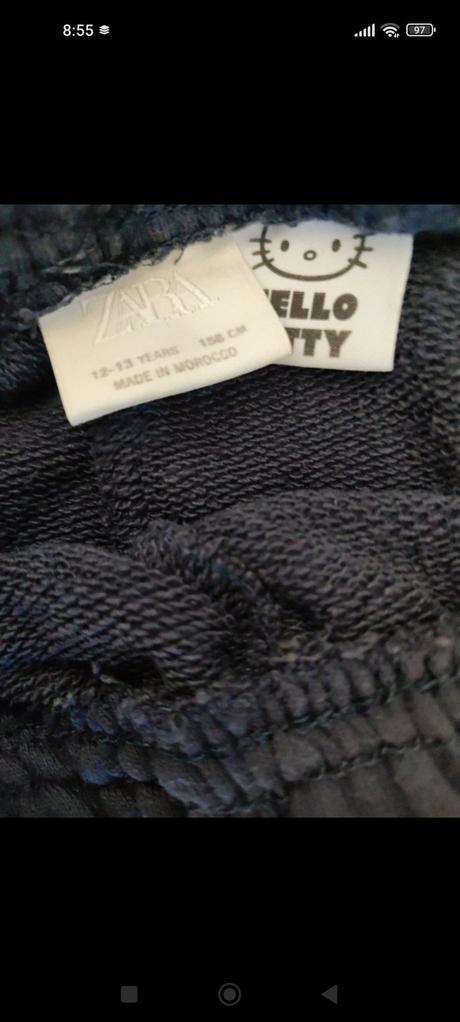 Detské tepláky, zara,152