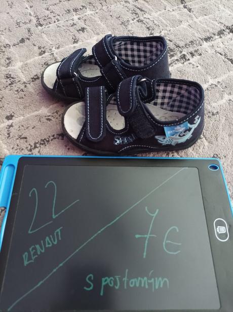 Sandálky 22, ren but,22