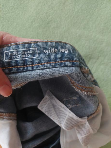 Široké džínsy, pepco,38