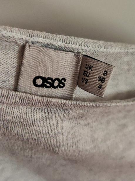 Svetríkové šaty asos, s