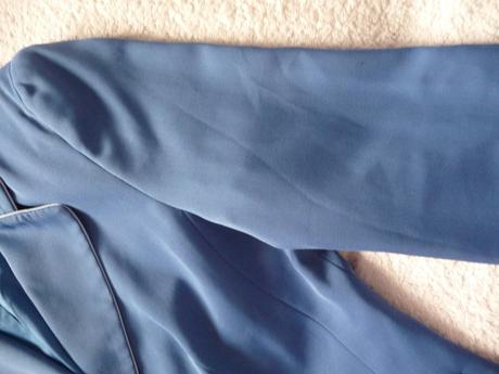 Sako s bielym lemom,podšité, s