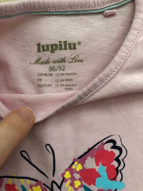 Tricko motyl, lupilu,92
