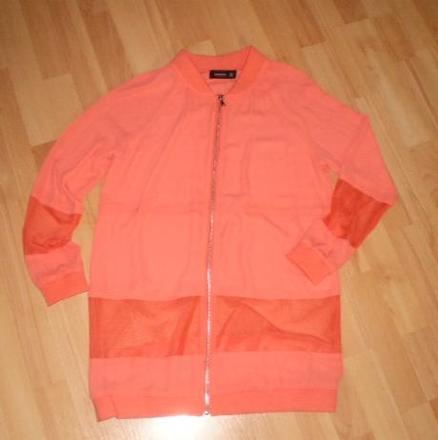 Tenká predĺžená letná bundička, s