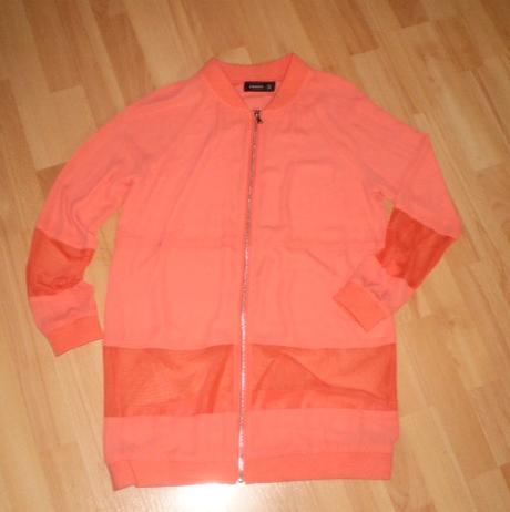 Tenká predĺžená letná bundička, s