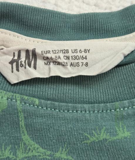 Chlapcenske tricko, h&m,122