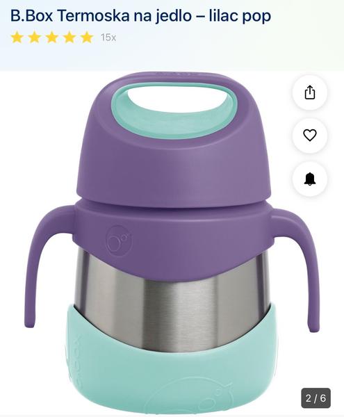 Termoska na jedlo b.box: Skúsenosti a údržba