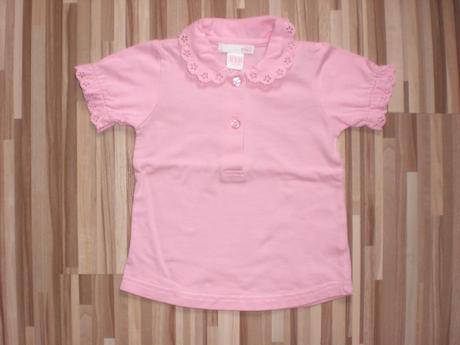 Polo tričko pre malú slečnu, h&m,74