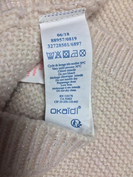 Pončo dievčenské okaidi veľ.128, 7-8y, 128