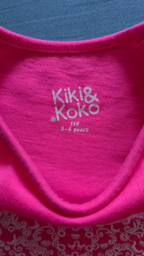 Predám dievčenské tričko zn. kiki&koko, kiki&koko,116