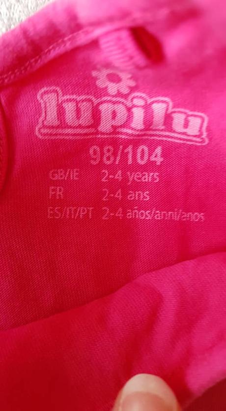 Tričko s krajkou 98, lupilu,98