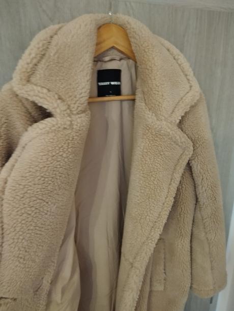 Teddy kabát, hnedý, tally weijl,s