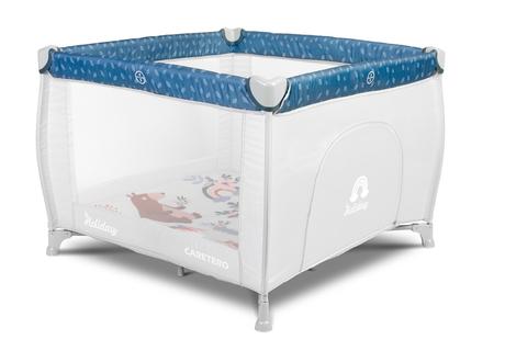 Caretero detská ohrádka holiday grey, šírka (cm): 100,dĺžka (cm): 100