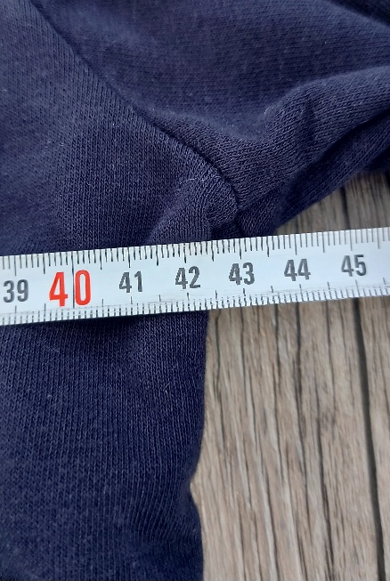 Modré mikinové šaty, gina,36