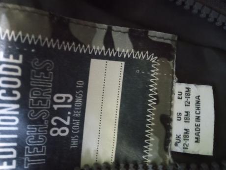 Maskacova vetrovka, f&f,86