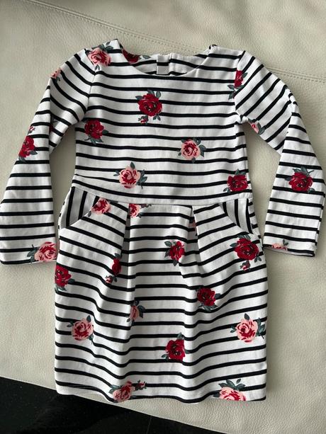 H&m hrubšie šaty vel.4-6, h&m,116