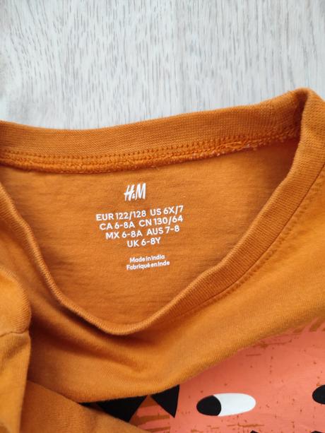 Tričká 2ks, h&m,122