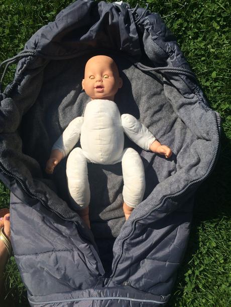 Fusak do kočíka teplý zimný,super stav, heitmann