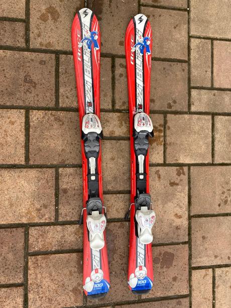 Detské lyže 100 cm + lyžiarky v. 36, blizzard,100-109 cm