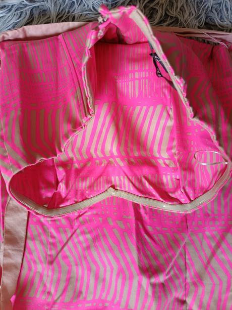 Ružové šaty, h&m,40