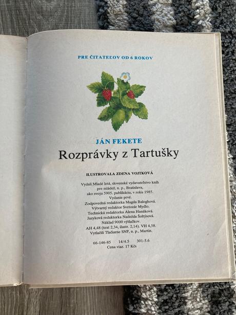 Rozprávky z tartušky-prvé vyd.1985, 