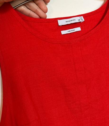 Ľanová blúzka, reserved,m