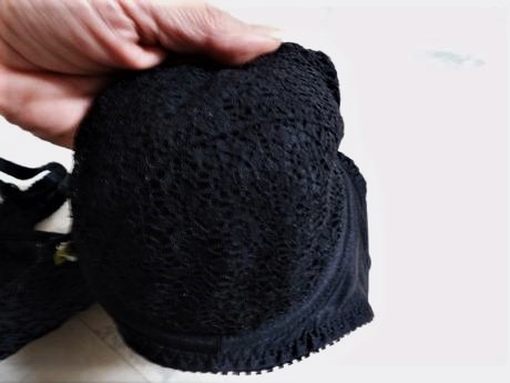 Bavlnená krajková podprsenka, e-vie,75b