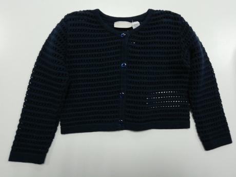 Modrý sveter na zapínanie, 74