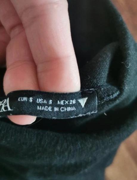 Úpletové šaty, zara,s